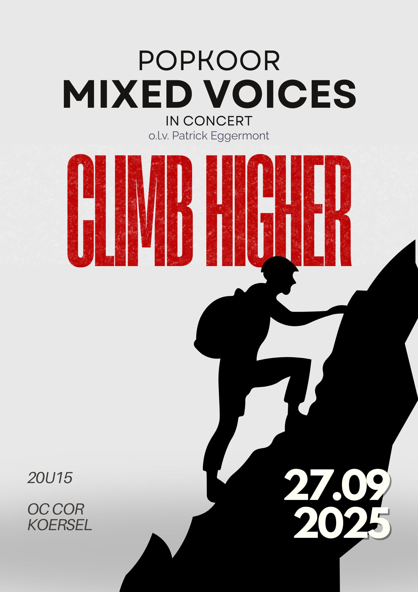 27 september zaal COR Koersel